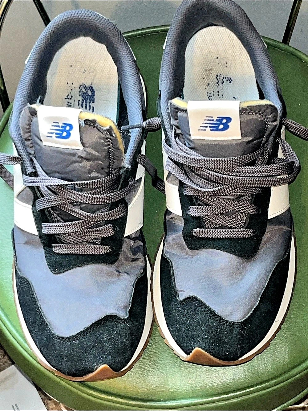 New Balance 237 Black Grey & White Sneakers